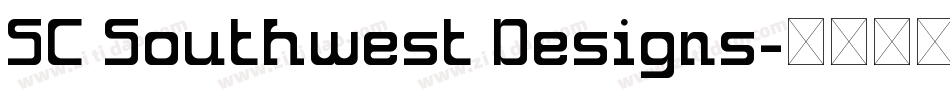 SC Southwest Designs字体转换